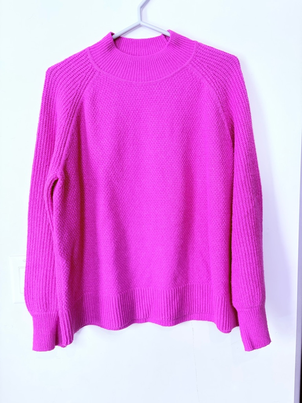 Super pink womens Northern Reflections sweater
